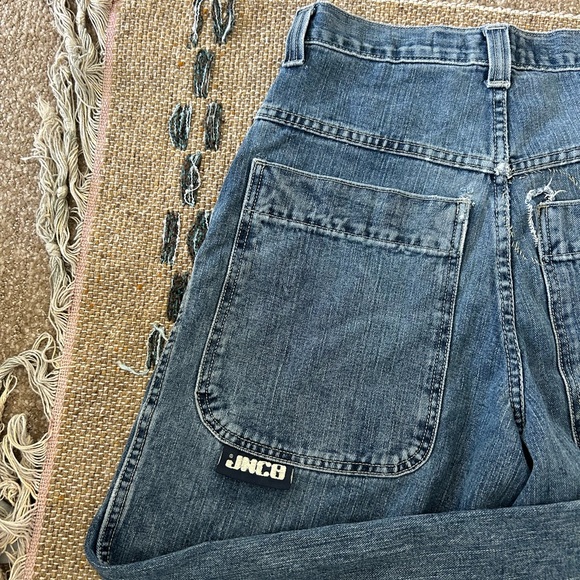 JNCO Blue Denim Jeans with Logo Detail - Picture 3 of 9